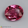 Natural Spinel 1.31 Carats Purplish Pink Oval 7x6 mm Loose Gemstone - Image 1