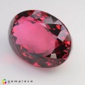 Natural Tourmaline 104.50 Carats Neon Purplish Pink Oval 34x17 mm Loose Gemstone - Image 8