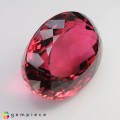 Natural Tourmaline 104.50 Carats Neon Purplish Pink Oval 34x17 mm Loose Gemstone - Image 7
