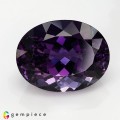 Natural Scapolite 38.02 Carats Vivid Purple Oval 25x19 mm Loose Gemstone - Image 2