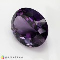 Natural Scapolite 38.02 Carats Vivid Purple Oval 25x19 mm Loose Gemstone - Image 4