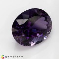 Natural Scapolite 38.02 Carats Vivid Purple Oval 25x19 mm Loose Gemstone - Image 6