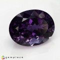 Natural Scapolite 38.02 Carats Vivid Purple Oval 25x19 mm Loose Gemstone - Image 7