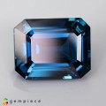 Natural Topaz 31.45 Carats London Blue Emerald Cut 20x16 mm Loose Gemstone - Image 1