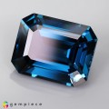 Natural Topaz 31.45 Carats London Blue Emerald Cut 20x16 mm Loose Gemstone - Image 2