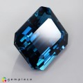 Natural Topaz 31.45 Carats London Blue Emerald Cut 20x16 mm Loose Gemstone - Image 5