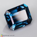 Natural Topaz 31.45 Carats London Blue Emerald Cut 20x16 mm Loose Gemstone - Image 6