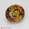 Natural Chrysoberyl 20.94 Carats Honey Brown Yellow Oval 16x15 mm Loose Gemstone - Image 5
