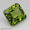 Natural Peridot 5.54 Carats Green Emerald Cut 11x10 mm Loose Gemstone - Image 5