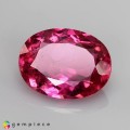 Natural Rubellite 4.09 Carats Neon Purplish Pink Oval 12x9 mm Loose Gemstone - Image 7