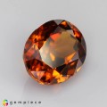 Natural Zircon 5.77 Carats Imperial Orange Oval 11x9 mm Loose Gemstone - Image 6