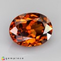 Natural Zircon 5.77 Carats Imperial Orange Oval 11x9 mm Loose Gemstone - Image 7