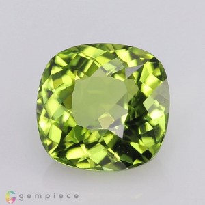 peridot  4.34cts - 10x10mm peridot  4.34cts - 10x10mm
