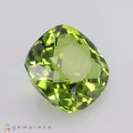 Natural Peridot 4.34 Carats Meadow Green Antique Cushion 10x10 mm Loose Gemstone - Image 5