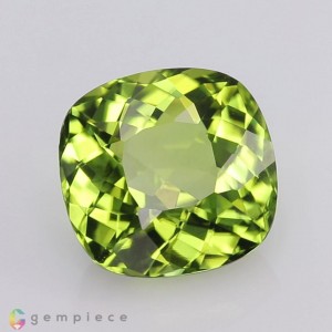 peridot  4.34cts - 10x10mm peridot  4.34cts - 10x10mm