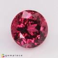 Natural Rubellite 4.64 Carats Purplish Pink Round 10x8 mm Loose Gemstone - Image 6