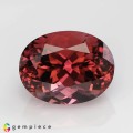Natural Tourmaline 8.77 Carats Vivid Pink Oval 14x11 mm Loose Gemstone - Image 1