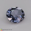 Natural Spinel 3.33 Carats Blue Oval 10x9 mm Loose Gemstone - Image 1