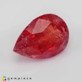 Natural Pezzottaite 7.82 Carats Crimson Pink Pear 16x11 mm Loose Gemstone - Image 6
