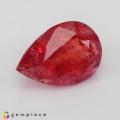 Natural Pezzottaite 7.82 Carats Crimson Pink Pear 16x11 mm Loose Gemstone - Image 7