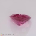 Natural Rubellite 4.19 Carats Neon Purplish Pink Trilliant  12x6 mm Loose Gemstone - Image 4