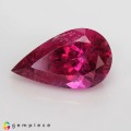 Natural Rubellite 8.11 Carats Neon Purplish Pink Pear 18x11 mm Loose Gemstone - Image 2