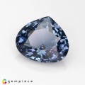 Natural Spinel 2.61 Carats Electric Blue Pear 8x10 mm Loose Gemstone - Image 2