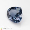 Natural Spinel 2.61 Carats Electric Blue Pear 8x10 mm Loose Gemstone - Image 3