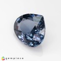 Natural Spinel 2.61 Carats Electric Blue Pear 8x10 mm Loose Gemstone - Image 3