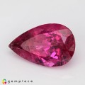 Natural Rubellite 5.55 Carats Neon Purplish Pink Pear 16x10 mm Loose Gemstone - Image 3