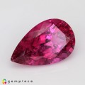 Natural Rubellite 5.55 Carats Neon Purplish Pink Pear 16x10 mm Loose Gemstone - Image 7