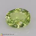 Natural Chrysoberyl 1.55 Carats Lemon yellow Oval 8x6 mm Loose Gemstone - Image 1