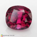 Natural Rhodolite garnet 5.82 Carats Vivid Purplish Pink Antique Cushion 11x10 mm Loose Gemstone - Image 2