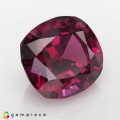 Natural Rhodolite garnet 5.82 Carats Vivid Purplish Pink Antique Cushion 11x10 mm Loose Gemstone - Image 5