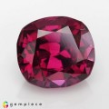 Natural Rhodolite garnet 5.82 Carats Vivid Purplish Pink Antique Cushion 11x10 mm Loose Gemstone - Image 7
