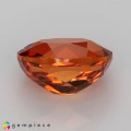 Natural Spessartite garnet 2.13 Carats Mandarin Orange Oval 8x6 mm Loose Gemstone - Image 4