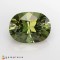 demantoid garnet  1.40cts - 8x6mm