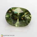 Natural Demantoid garnet 1.40 Carats Green Oval 8x6 mm Loose Gemstone - Image 3