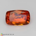 Natural Clinohumite 4.01 Carats Vivid Orange Cushion 12x8 mm Loose Gemstone - Image 6