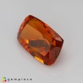 Natural Clinohumite 4.01 Carats Vivid Orange Cushion 12x8 mm Loose Gemstone - Image 3