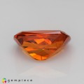 Natural Clinohumite 4.01 Carats Vivid Orange Cushion 12x8 mm Loose Gemstone - Image 4