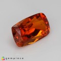 Natural Clinohumite 4.01 Carats Vivid Orange Cushion 12x8 mm Loose Gemstone - Image 5