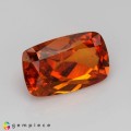 Natural Clinohumite 4.01 Carats Vivid Orange Cushion 12x8 mm Loose Gemstone - Image 7