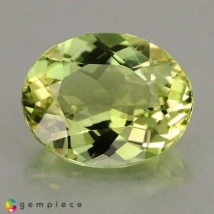 amblygonite  1.84cts - 9x7mm