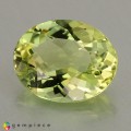 Natural Amblygonite 1.84 Carats Yellowish Green Oval 9x7 mm Loose Gemstone - Image 3