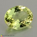 Natural Amblygonite 1.84 Carats Yellowish Green Oval 9x7 mm Loose Gemstone - Image 6