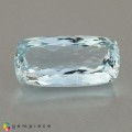 Natural Aquamarine 7.78 Carats Sky Blue Cushion 18x9 mm Loose Gemstone - Image 1