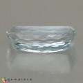 Natural Aquamarine 7.78 Carats Sky Blue Cushion 18x9 mm Loose Gemstone - Image 3