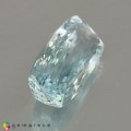 Natural Aquamarine 7.78 Carats Sky Blue Cushion 18x9 mm Loose Gemstone - Image 4
