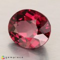 Natural Rhodolite garnet 4.11 Carats Vivid Purplish Pink Oval 10x9 mm Loose Gemstone - Image 3